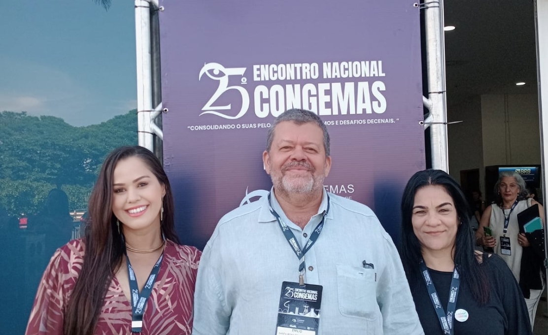 Departamento Municipal de Assistência Social participa do 25º Encontro Nacional do Congemas em Brasília