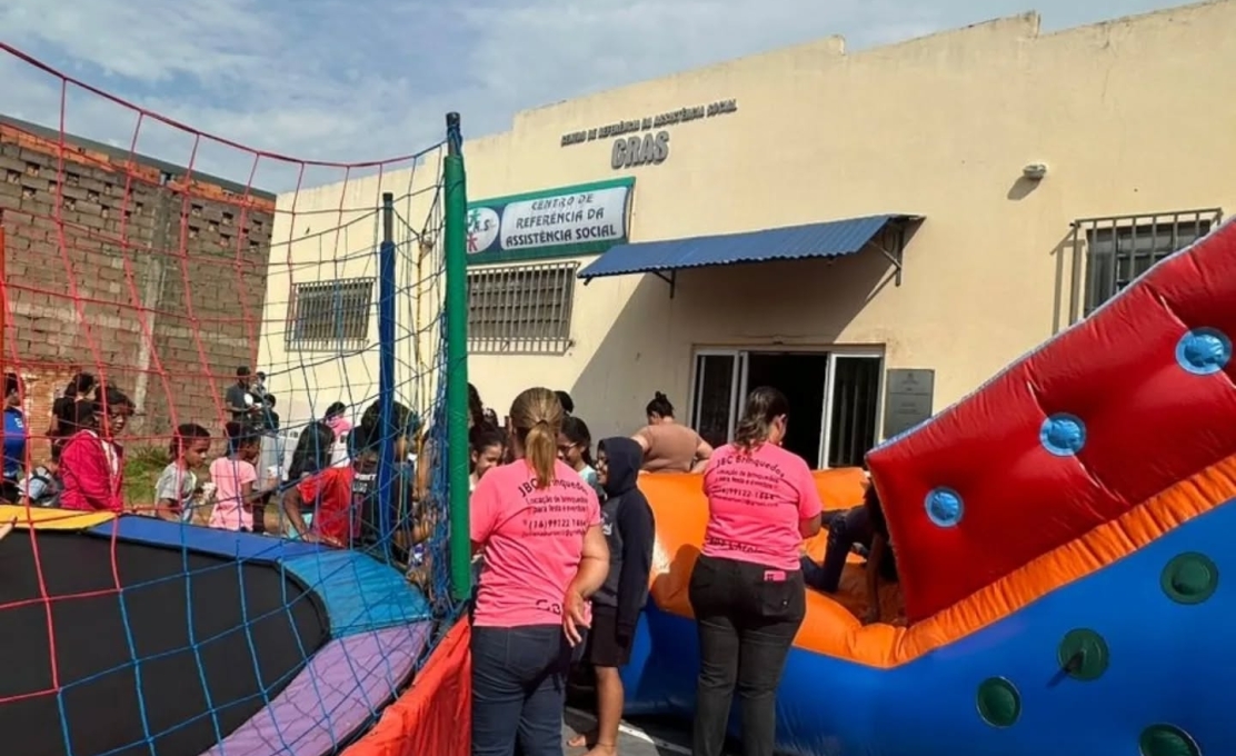 CRAS celebra o mês das crianças com muita alegria e diversão