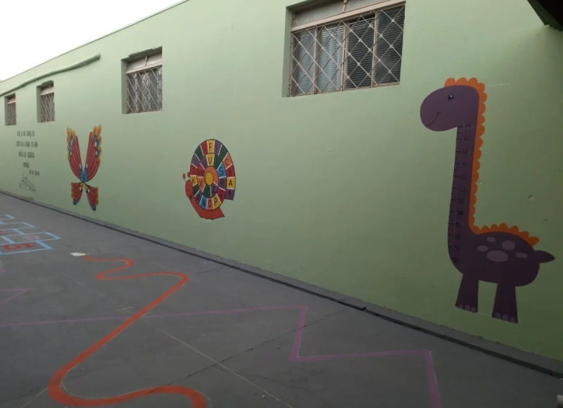 Ambiente acolhedor na sede da Equipe Multidisciplinar