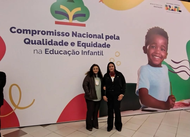 Município de Santa Rosa de Viterbo marca presença em seminário sobre Educação Infantil de qualidade!