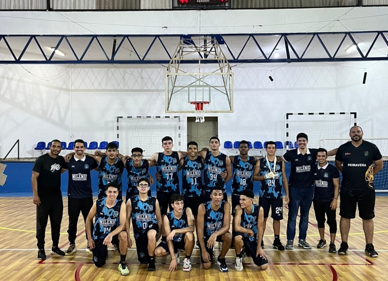 Emoção nas alturas: Santa Rosa triunfa sobre Ribeirão Preto no basquete sub-18 nos 39º Jogos da Juventude!