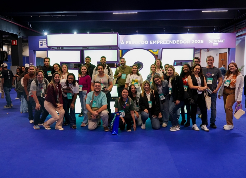 Santa Rosa de Viterbo marca presença na FE 2025, do Sebrae, em São Paulo