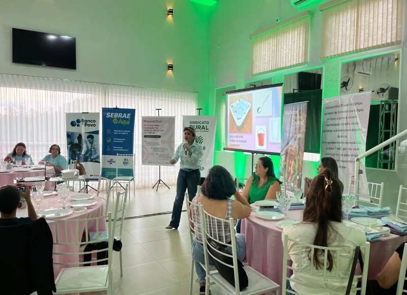 Santa Rosa de Viterbo recebe o Semeadoras do Agro com apoio do Sebrae Aqui e Banco do Povo