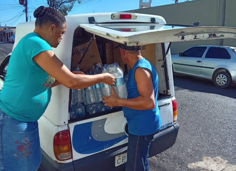 Município envia terceira remessa de arrecadações ao Rio Grande do Sul