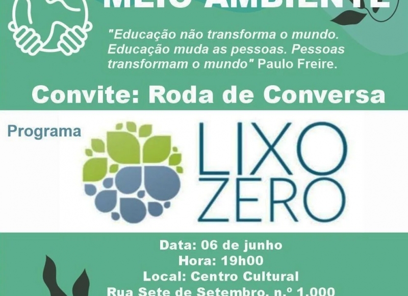 Roda de Conversa sobre o Movimento Lixo Zero
