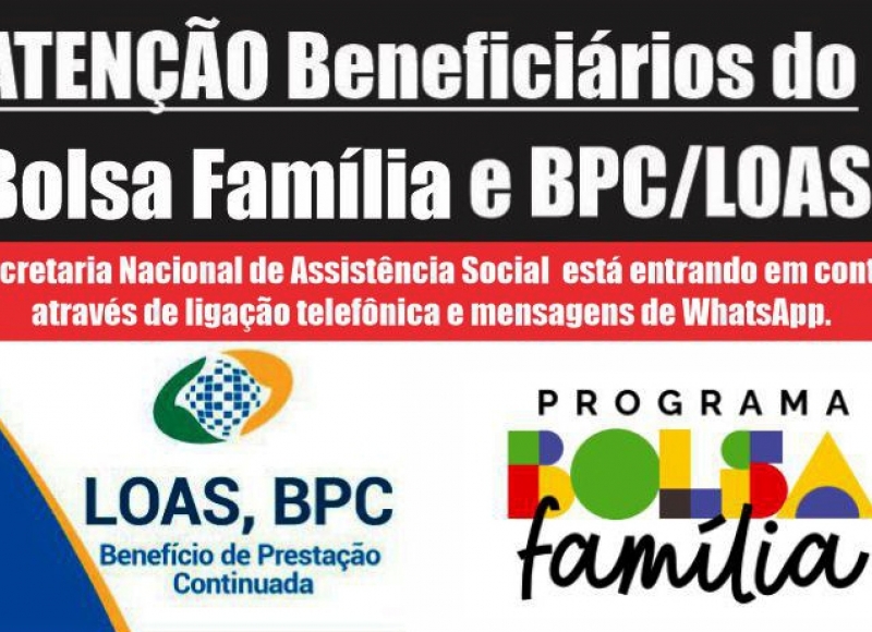 Ação de Busca Ativa para Averiguação e Revisão Cadastral dos Beneficiários do BPC, no CadÚnico