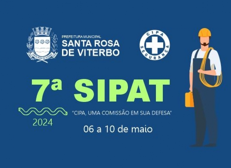 SIPAT tem início na próxima segunda-feira e traz programação variada de palestras e orientações sobre segurança