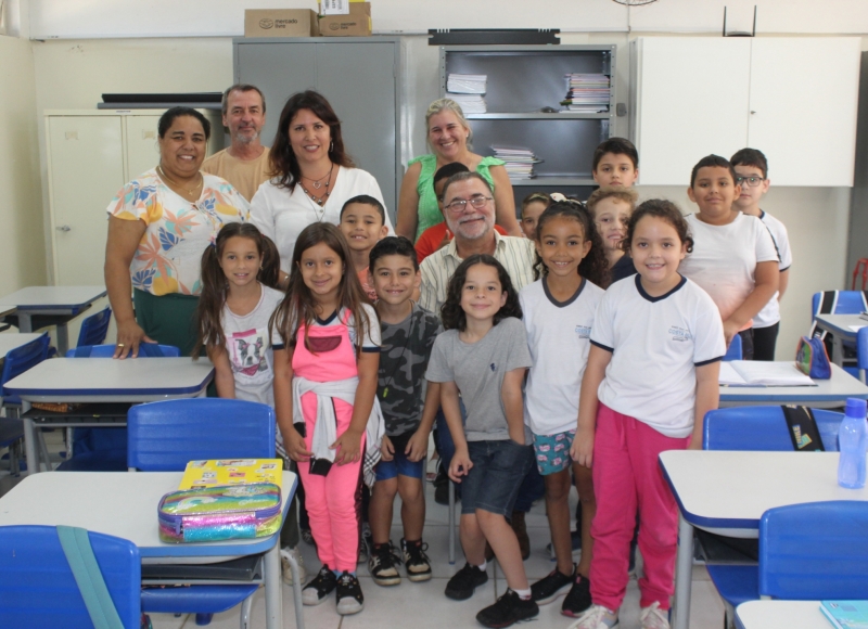 Prefeito Omar Nagib apresenta investimento em Tecnologias Educacionais que facilitam a aprendizagem dos alunos