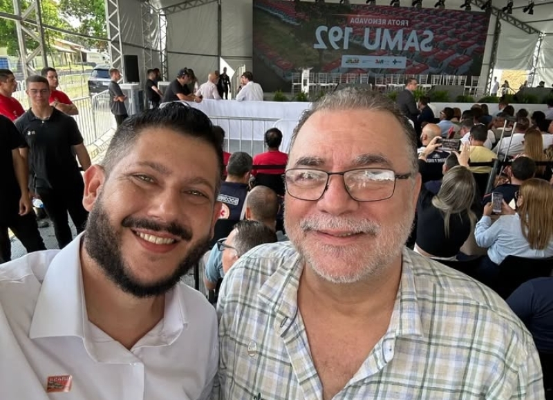 Prefeito Omar Nagib assina convênio para aquisição de nova viatura do SAMU