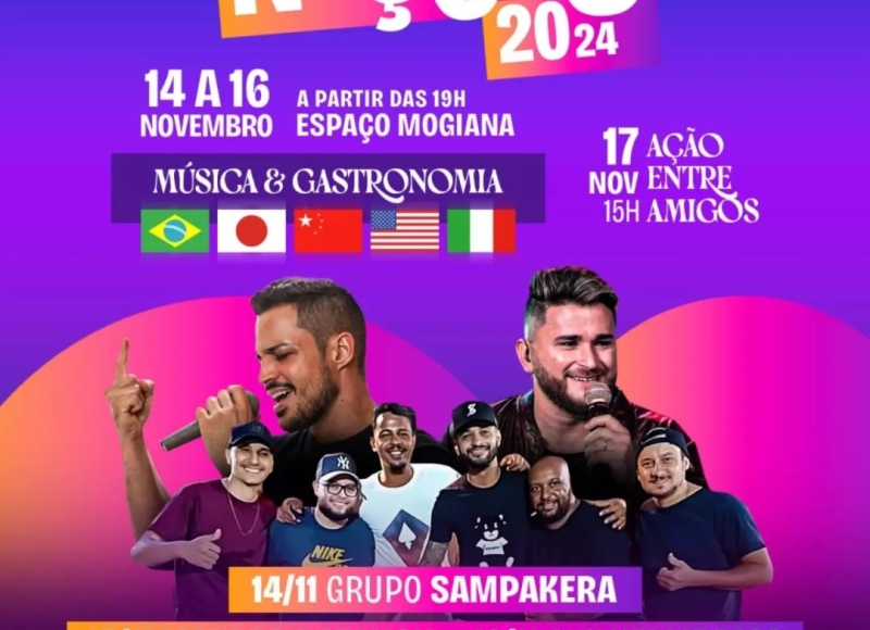 Vem aí a Festa das Nações 2024