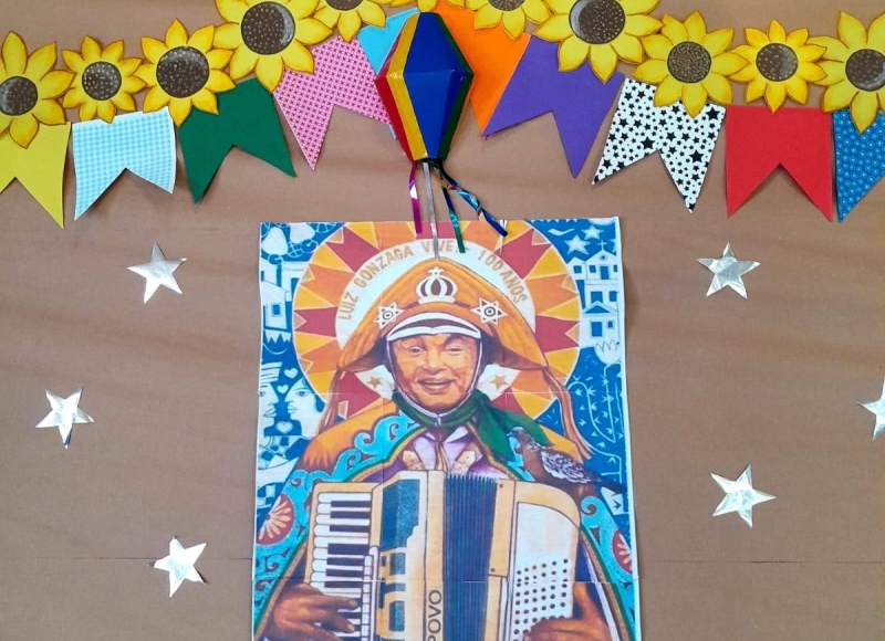 Festas Juninas da Educação Infantil destacaram a importância de Luiz Gonzaga nas Festas Juninas