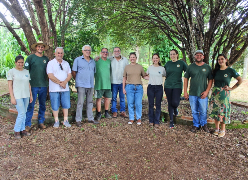 Professores da Universidade Federal de Lavras conheceram e aprovaram o Programa de Educação Ambiental de Santa Rosa 