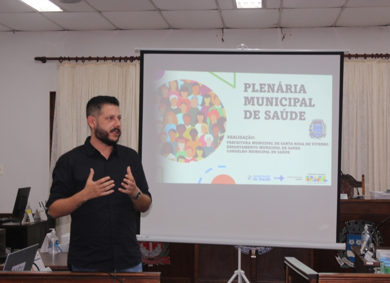 Conferência Municipal de Saúde debate a Saúde do Trabalhador como Direito Humano em Santa Rosa de Viterbo