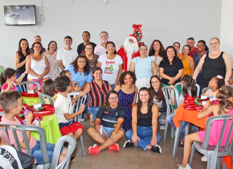 Recriança finaliza ciclo de atividades de 2024 com festa, alegria e a presença do Prefeito Omar Nagib