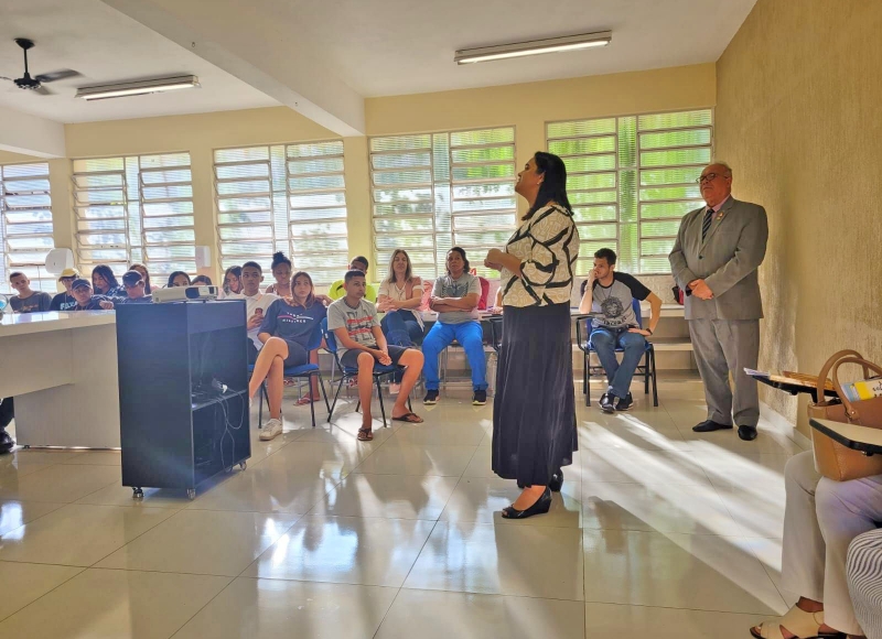 Conselho Tutelar realiza palestra sobre Prevenção e Combate ao uso de Drogas