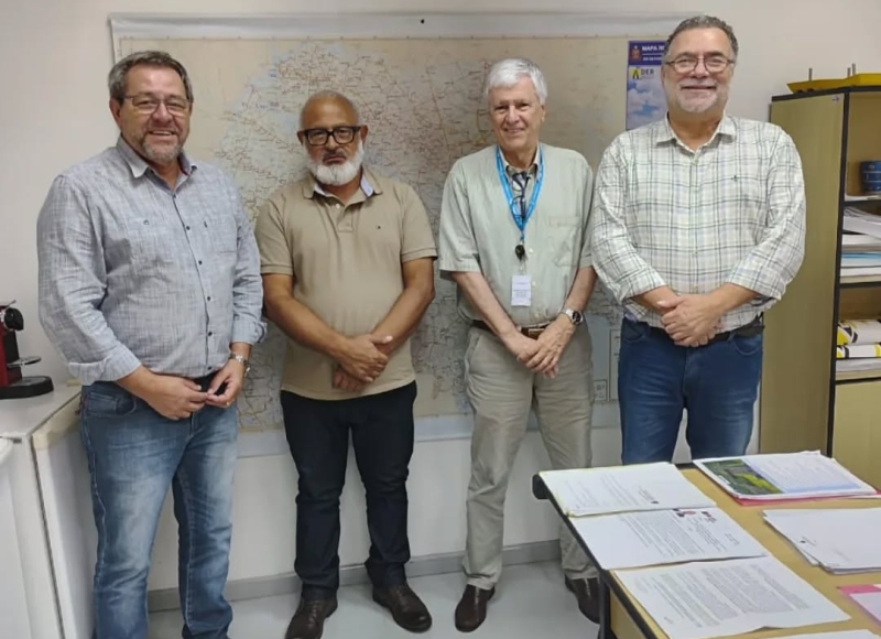 Prefeito Omar Nagib avança com projetos importantes para o município junto ao DER