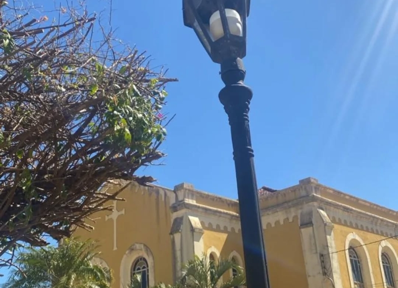 Vandalismo na Praça Matriz