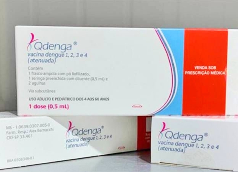 Disponibilidade da vacina contra a dengue para pessoas de 10 a 14 anos