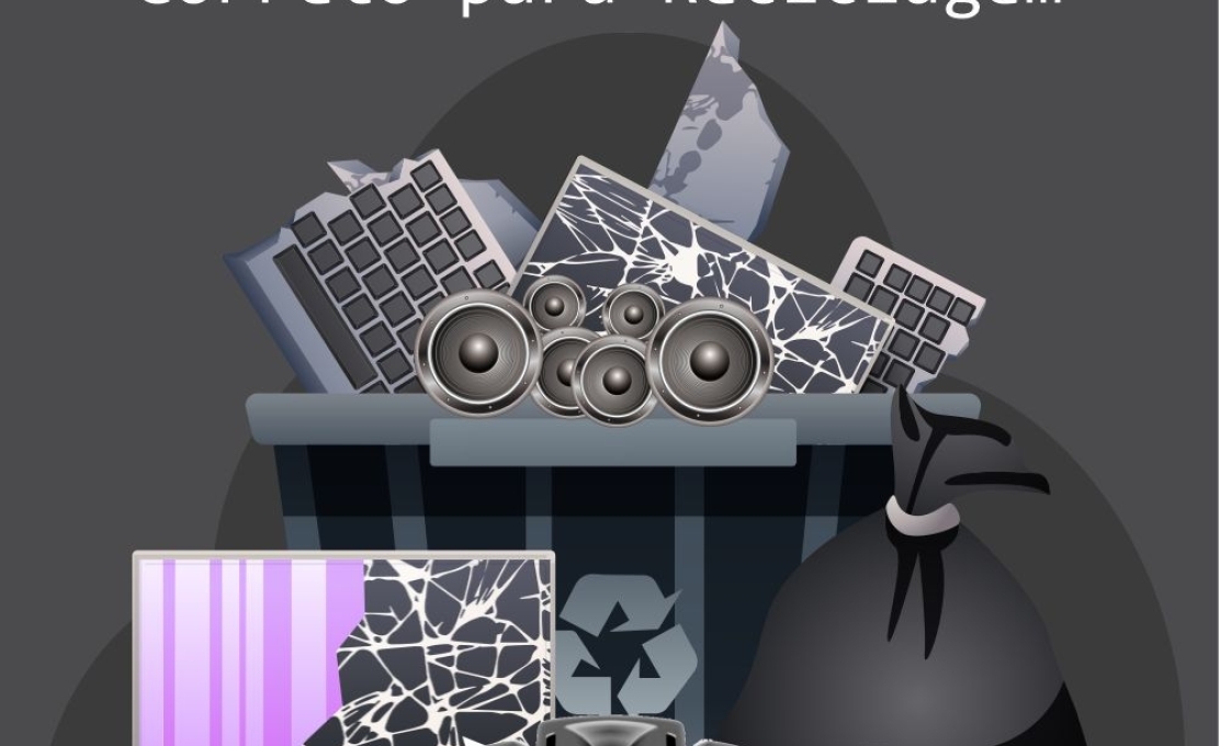 Descarte de Eletrônicos nos Contêineres do Ecoponto