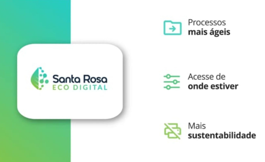 Com o Santa Rosa Eco Digital, Prefeitura reduz custos e impacto ambiental com 334 mil impressões a menos