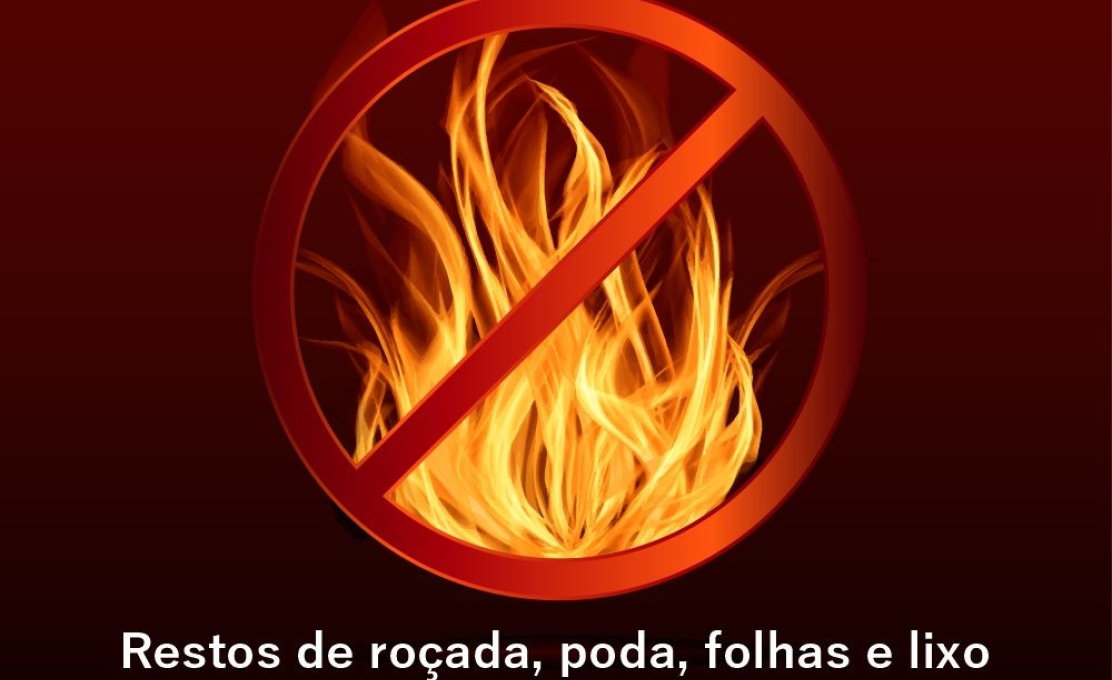 Nada de Queimadas! Fogo no Quintal ou em Terreno é Proibido!