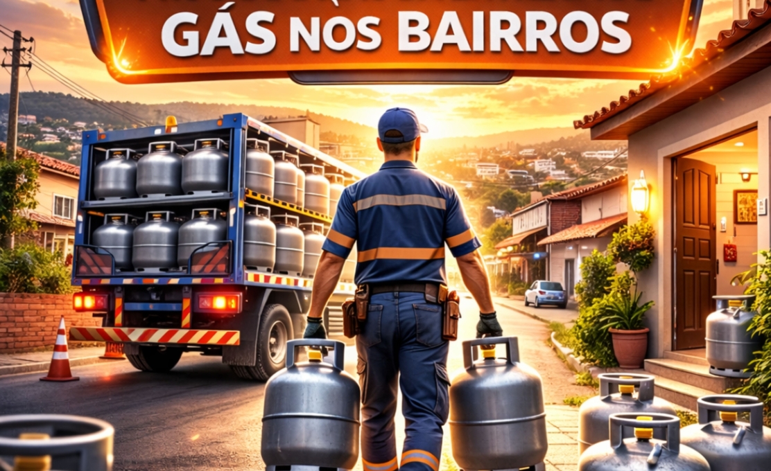 ATENÇÃO SERVIDOR PÚBLICO: CONFIRA A PROGRAMAÇÃO DA ENTREGA DE GÁS NOS BAIRROS