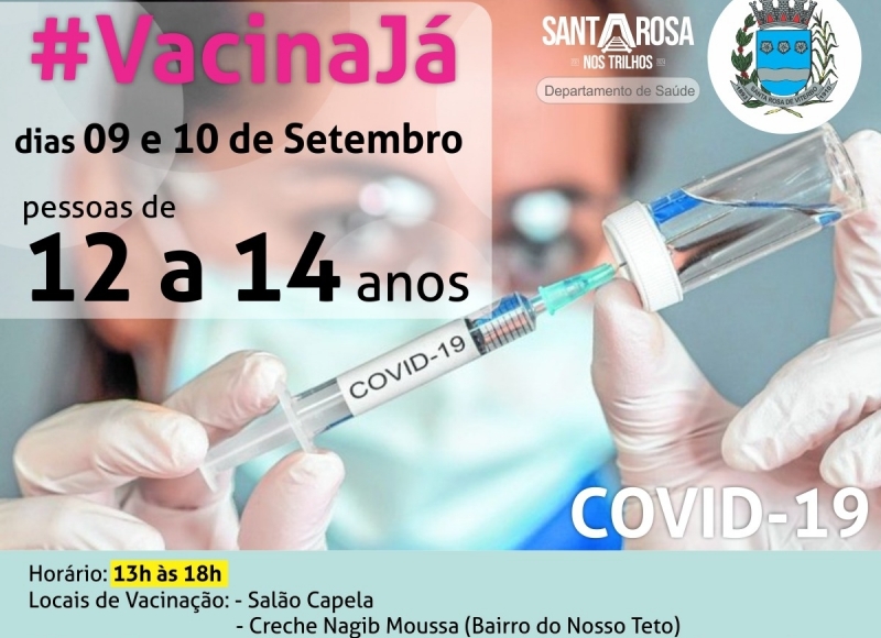 Vacinação de adolescentes de 12 a 14 anos começa hoje (9)