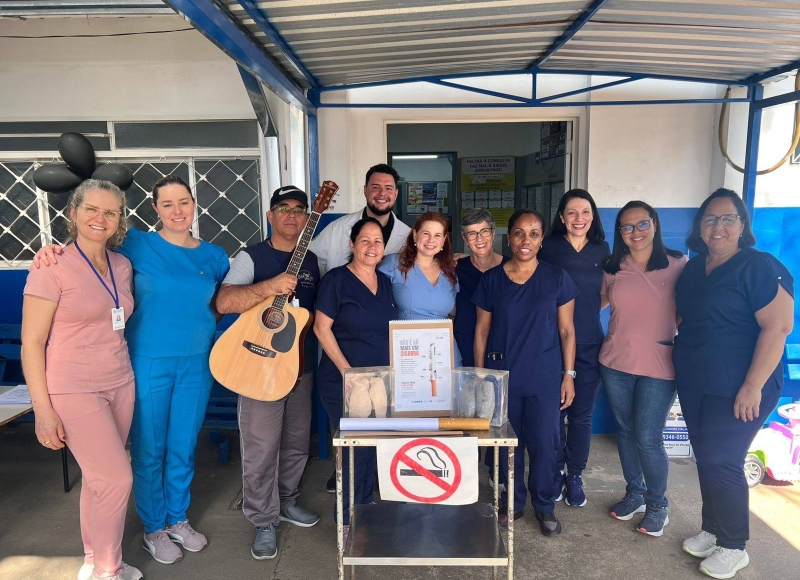 Campanha de Combate ao Fumo é iniciada no Ambulatório Municipal Paschoal Cagliari