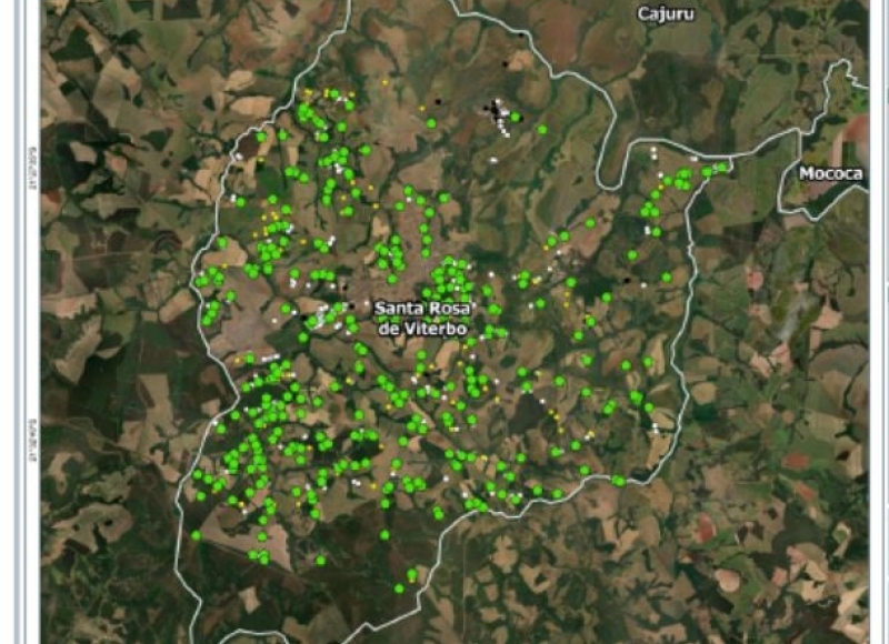 Censo de Saneamento Rural oferece vagas em Santa Rosa de Viterbo