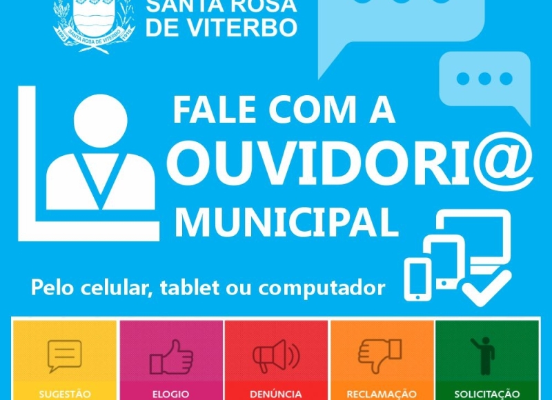 Prefeitura de Santa Rosa de Viterbo lança Ouvidoria Municipal para atendimento à população