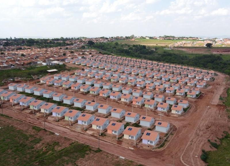 Definida a data de entrega das 203 casas do Conjunto Habitacional Padre Donizetti
