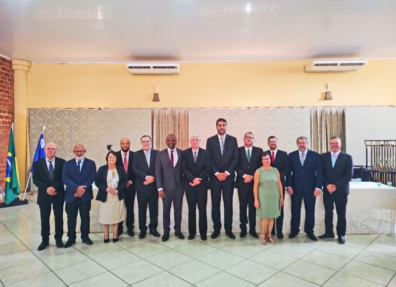 Prefeito, Vice e Vereadores de Santa Rosa de Viterbo tomam posse para o mandato 2025-2028