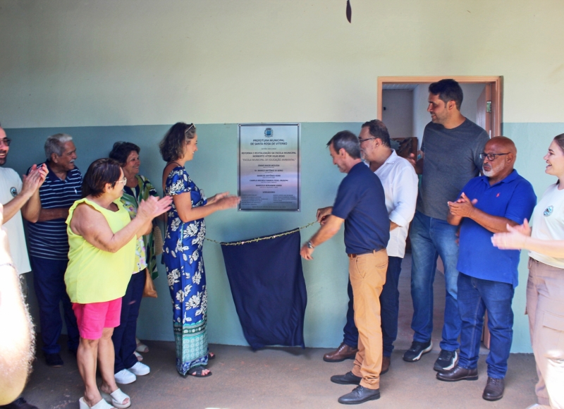 Inaugurada a Escola de Educação Ambiental de Nhumirim