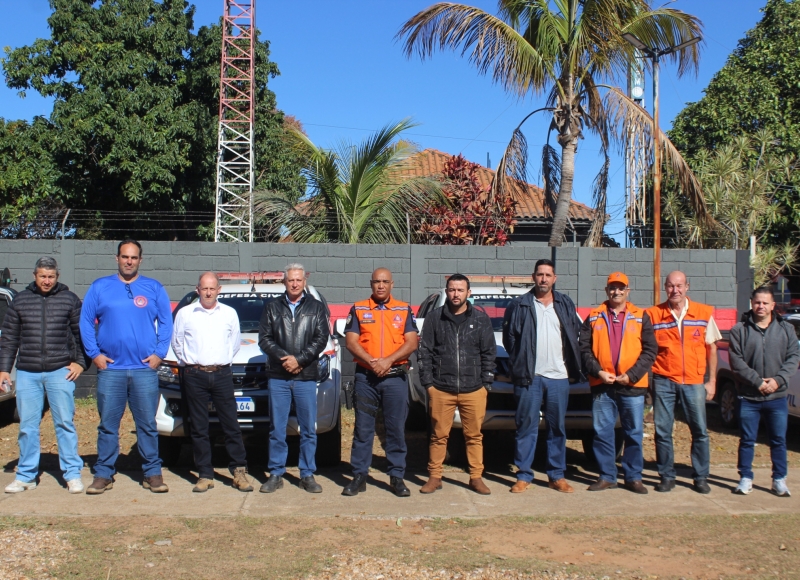 Santa Rosa de Viterbo recebe coordenadores da Defesa Civil da região