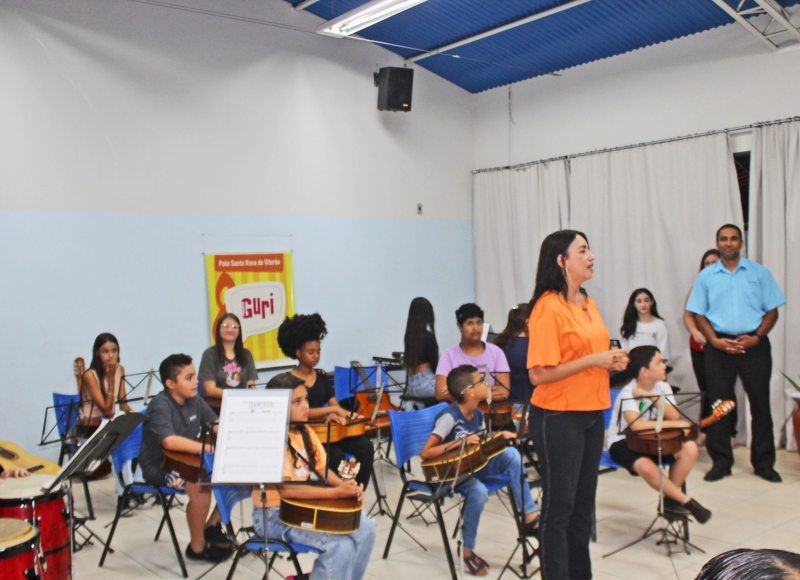 Alunos do Projeto Guri apresentam Musical de encerramento do segundo semestre