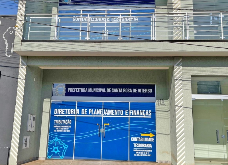 O Setor de Tributação está localizado na Avenida Rio Branco